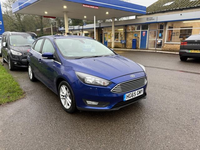 2016 (65) Ford Focus 1.0T EcoBoost Zetec Hatchback 5dr Petrol Manual Euro 6 (s/s) (125 ps)