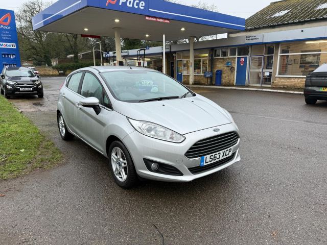 2013 (63) Ford Fiesta 1.5 TDCi Zetec Hatchback 5dr Diesel Manual Euro 5 (75 ps)