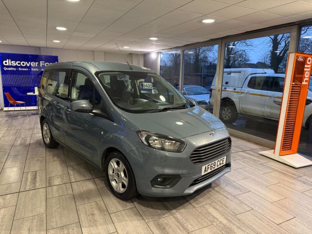 2019 (69) Ford Tourneo Courier 1.0 EcoBoost Zetec MPV 5dr Petrol Manual Euro 6 (100 ps)