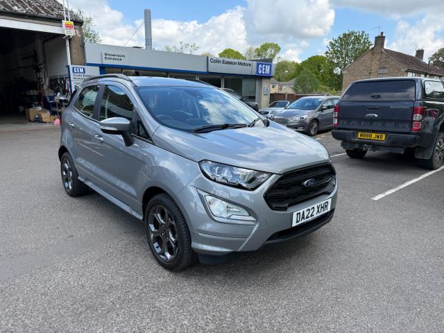 2022 (22) Ford EcoSport ST-Line 5 Door 1.0L Ford EcoBoost 140PS FWD 6 Speed Manual